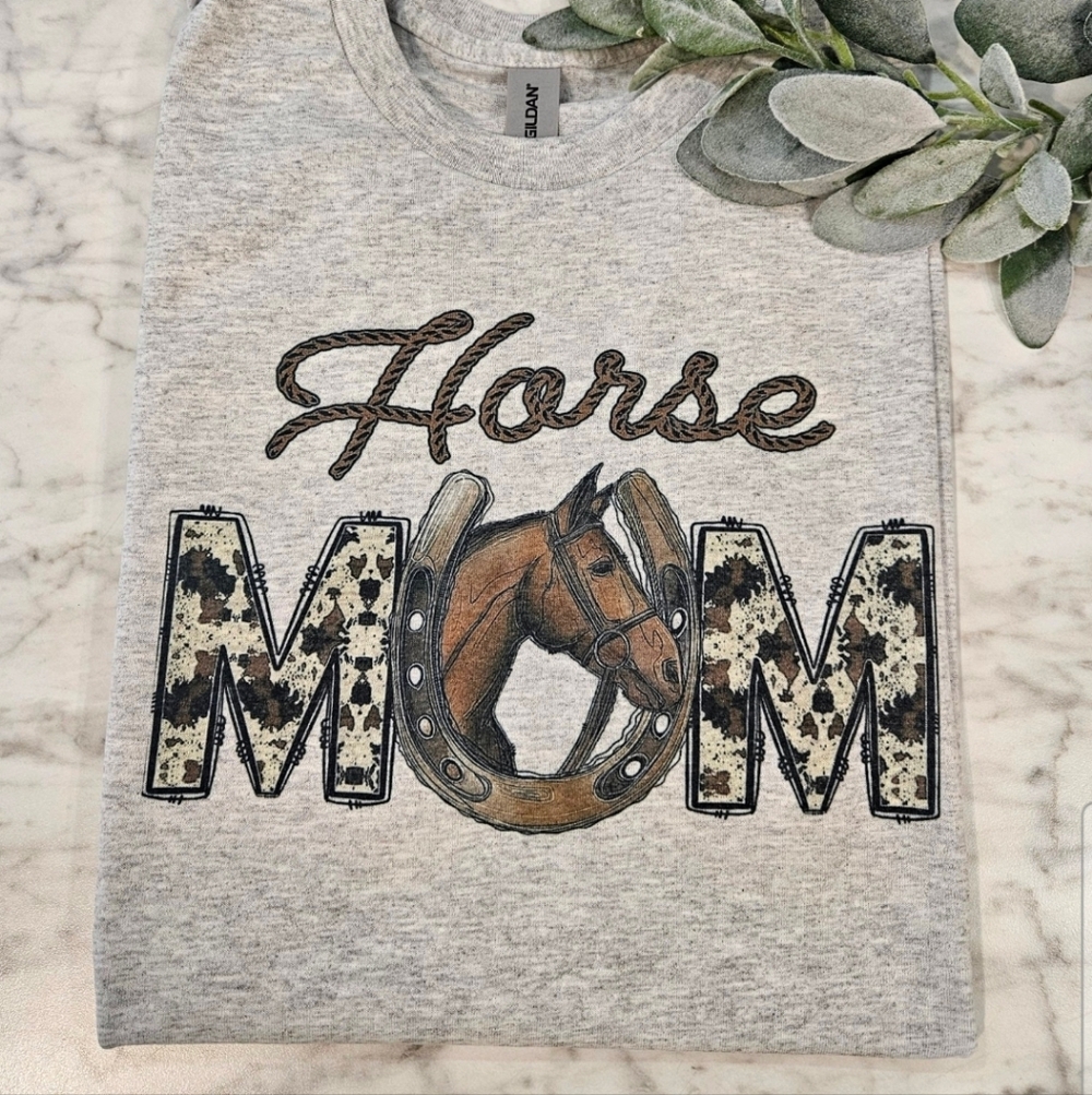 Horse mom shirt cute country western popular trending